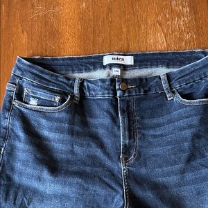 Inicia Women's Blue Flare Jeans